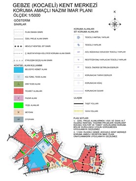 GEBZE (KOCAELİ) ÇOBAN MUSTAFA PAŞA KÜLLİYESİ VE ÇEVRESİ İLE SULTAN ORHAN CAMİ VE ÇEVRESİ KORUMA AMAÇLI UYGULAMA İMAR PLANI HAZIRLANMASI 