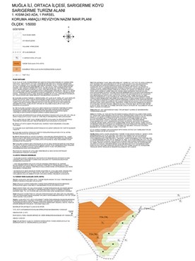 MUĞLA-ORTACA-SARIGERME TURİZM ALANI KORUMA AMAÇLI 1/5000-1/1000 ÖLÇEKLİ İMAR PLANI HAZIRLANMASI İŞİ