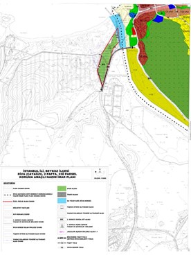İSTANBUL İLİ, BEYKOZ İLÇESİ, RİVA (ÇAYAĞZI), 2 PAFTA, 238 PARSEL KORUMA AMAÇLI İMAR PLANI HAZIRLANMASI İŞİ