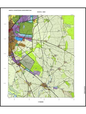 KONYA İL/BÜYÜKŞEHİR BELEDİYE SINIRLARI BÜTÜNÜNDE 1/100000 ÖLÇEKLİ ÇEVRE DÜZENİ PLANI HAZIRLANMASI (ORTAK GİRİŞİM)